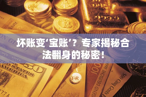 济南坏账变‘宝账’？专家揭秘合法翻身的秘密！
