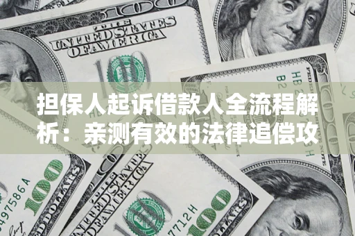 济南担保人起诉借款人全流程解析：亲测有效的法律追偿攻略