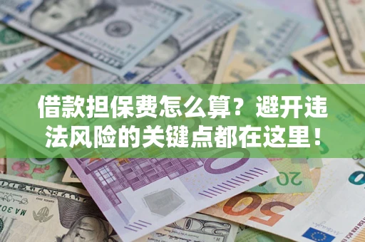 济南借款担保费怎么算？避开违法风险的关键点都在这里！