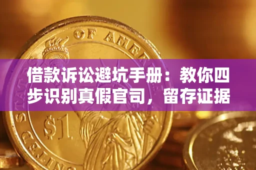 济南借款诉讼避坑手册：教你四步识别真假官司，留存证据不踩雷