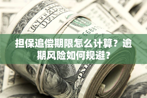 济南担保追偿期限怎么计算？逾期风险如何规避？