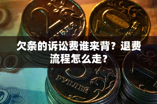 济南欠条的诉讼费谁来背？退费流程怎么走？
