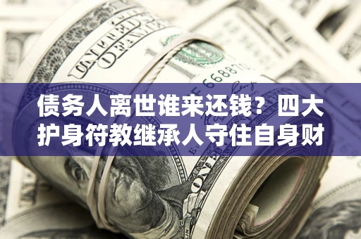 济南债务人离世谁来还钱？四大护身符教继承人守住自身财产