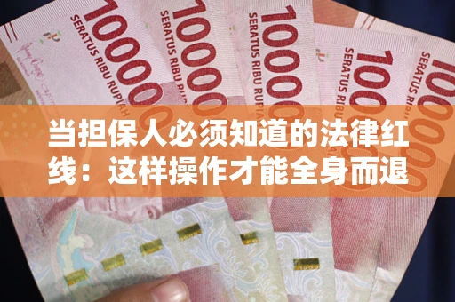 济南当担保人必须知道的法律红线：这样操作才能全身而退