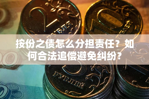 济南按份之债怎么分担责任？如何合法追偿避免纠纷？